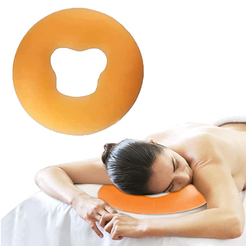 Soft-Salon Spa Massage Cushion Silicone Face Relax, Massage Table Pads for Office Table Spa Bed Relaxation
