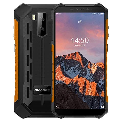 Ulefone Armor X5 Pro Rugged Phone, 4GB+64GB, Dual Back Cameras, Face Identification, 5000mAh Battery, 5.5 inch Android 10.0, 4G(Orange)