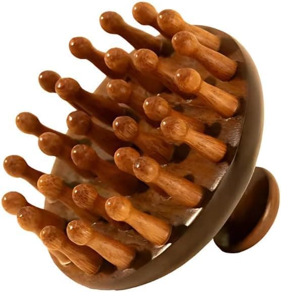 Trans Wooden Scalp Massage Comb - R71