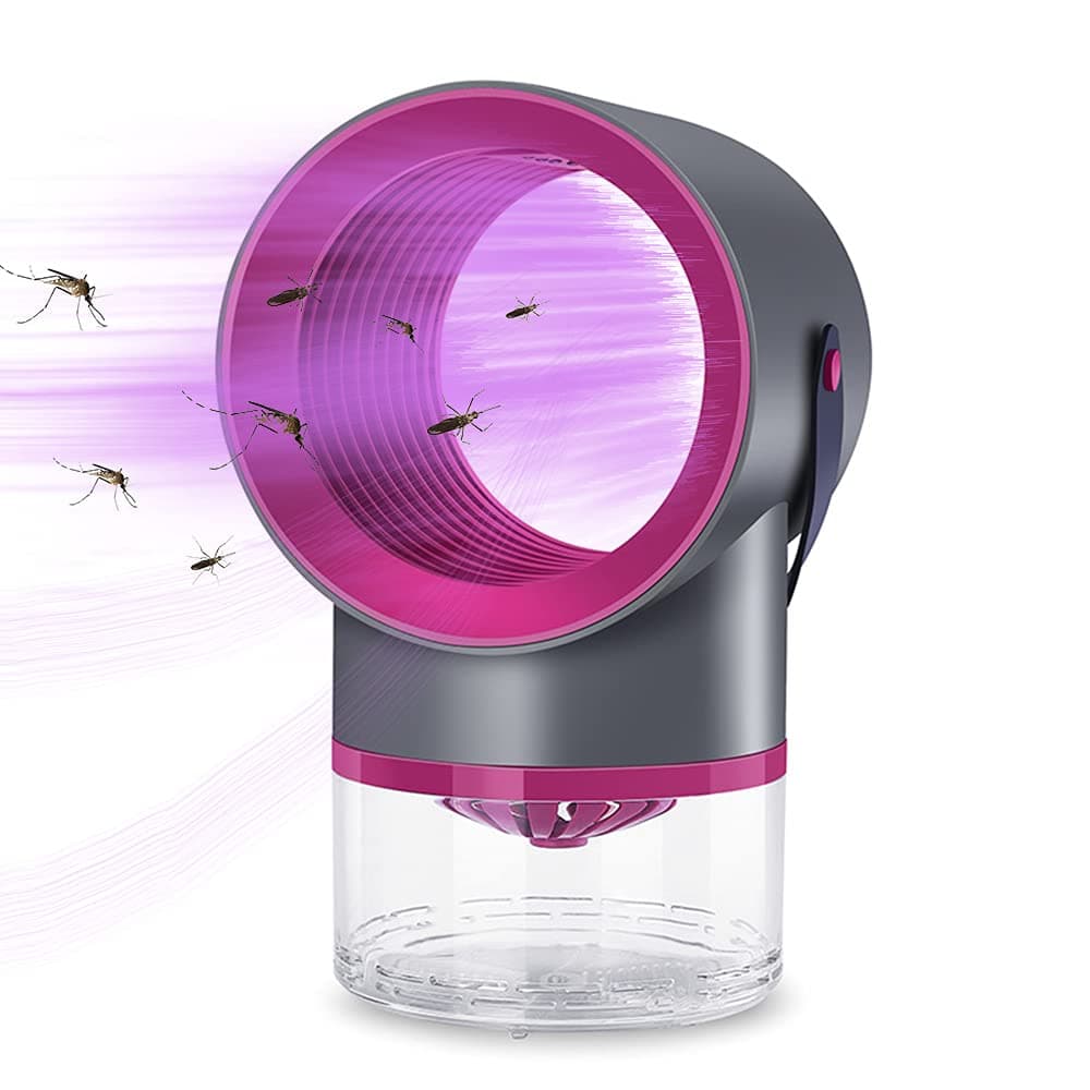 Fawoonu Electric Indoor Mosquito Trap Insect Mosquito USB UV Lamp Bug Catch No Noise No Radiation Insect Flies Trap Lamp No Zapper
