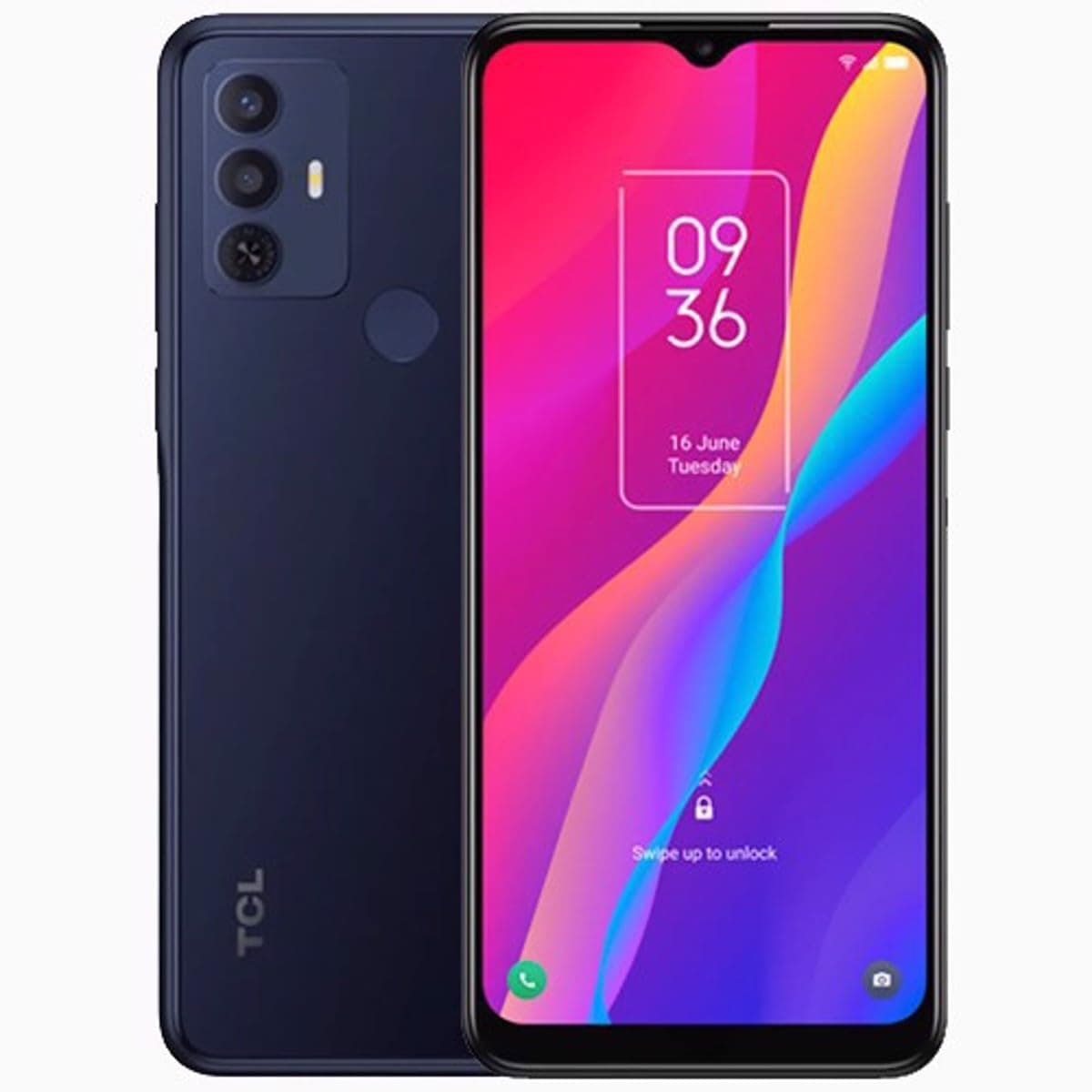 TCL 30E DUAL-SIM 64GB ROM + 3GB RAM (GSM Only | No CDMA) Factory Unlocked 4G/LTE Smartphone (Atlantic Blue) - International Version