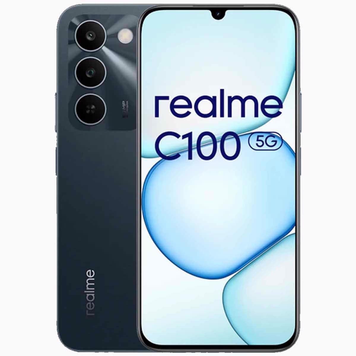 Realme C100 Dual-SIM 128GB ROM + 4GB RAM (GSM Only | No CDMA) Factory Unlocked 5G Smartphone (Green) - International Version