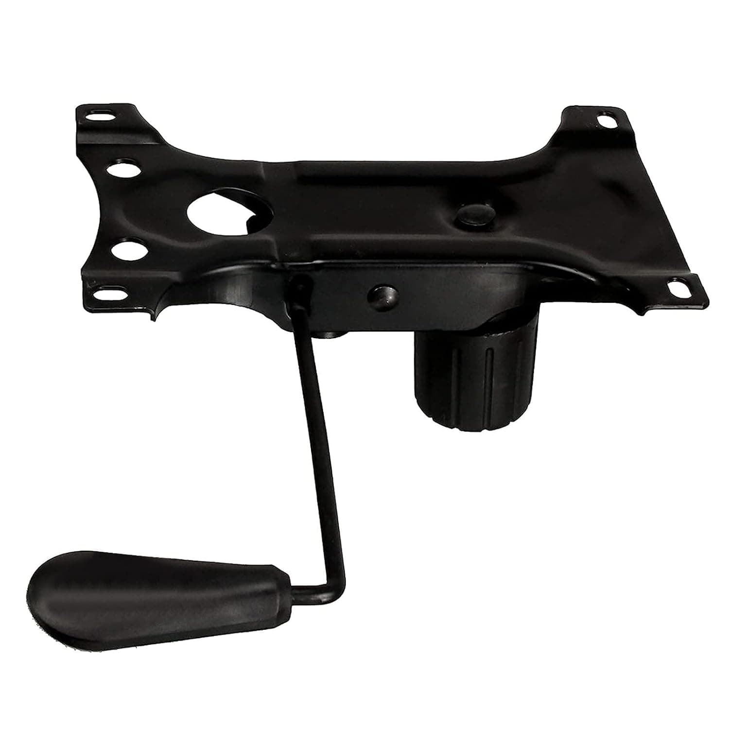 Rocker Mechanism for Desk Chair, Swivel Plate for Office Chairs, Metal Seat Mechanism Base Plate Plate, Replacement Office Chair Tilt & Lock Lever Base Plate Mechanism (A)