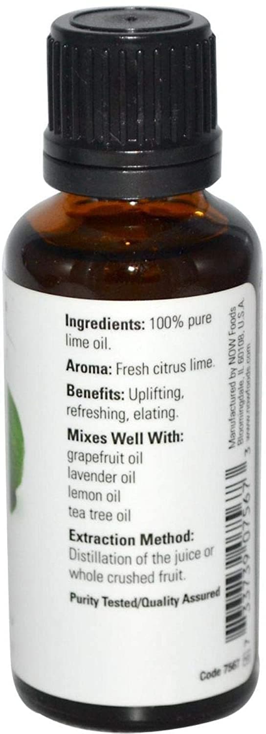 Now Solutions Pure Lime Oil 30ml Now Solutions Pure Lime Oil 30ml