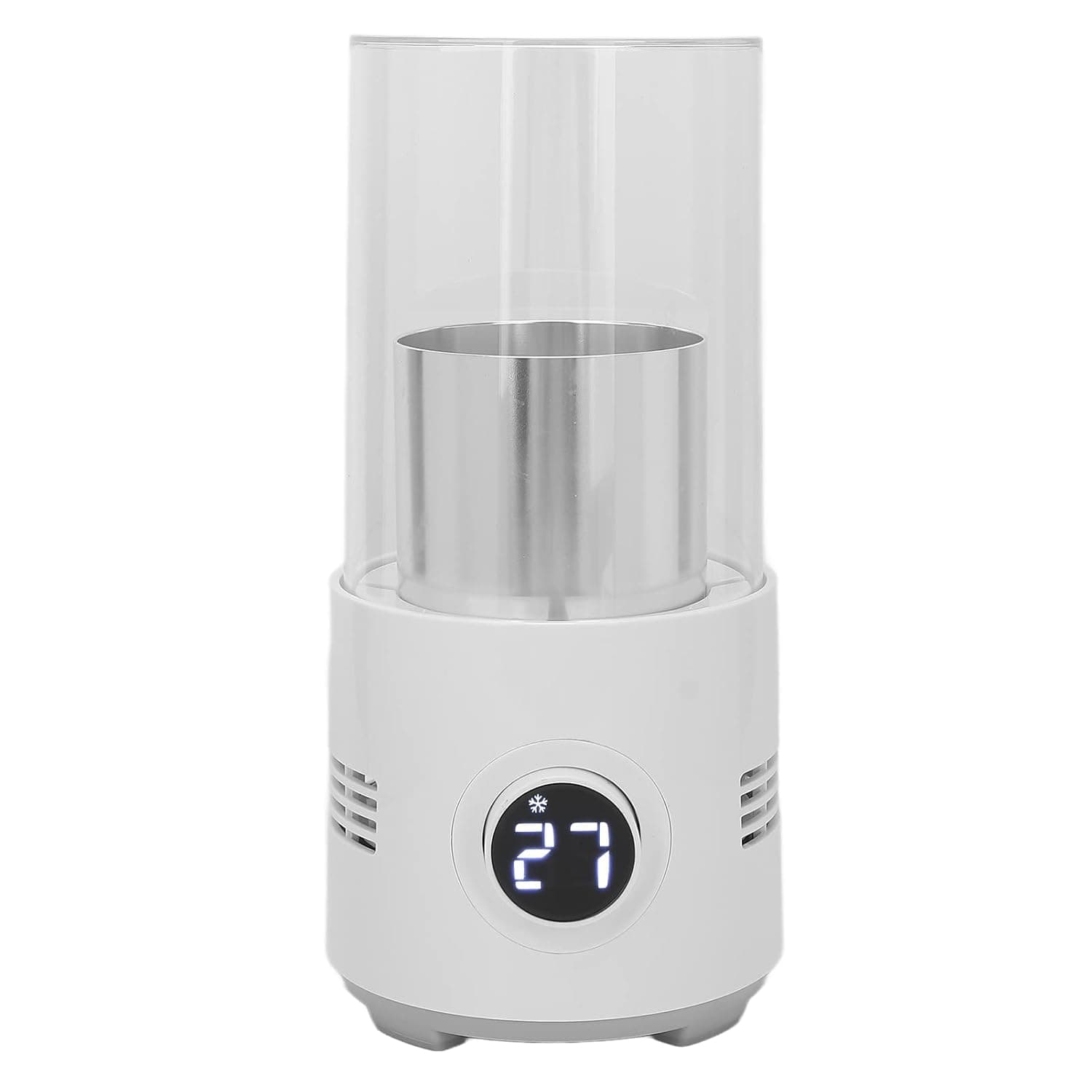 Cool and Heat Smart Cup, 2 in 1 Portable Beverage Drink Cooler Warmer Degree C ‑60 Fast Cooling Heating, Lightweight Electric Heating Cup for Parties/Offices/Travel One Key to Start