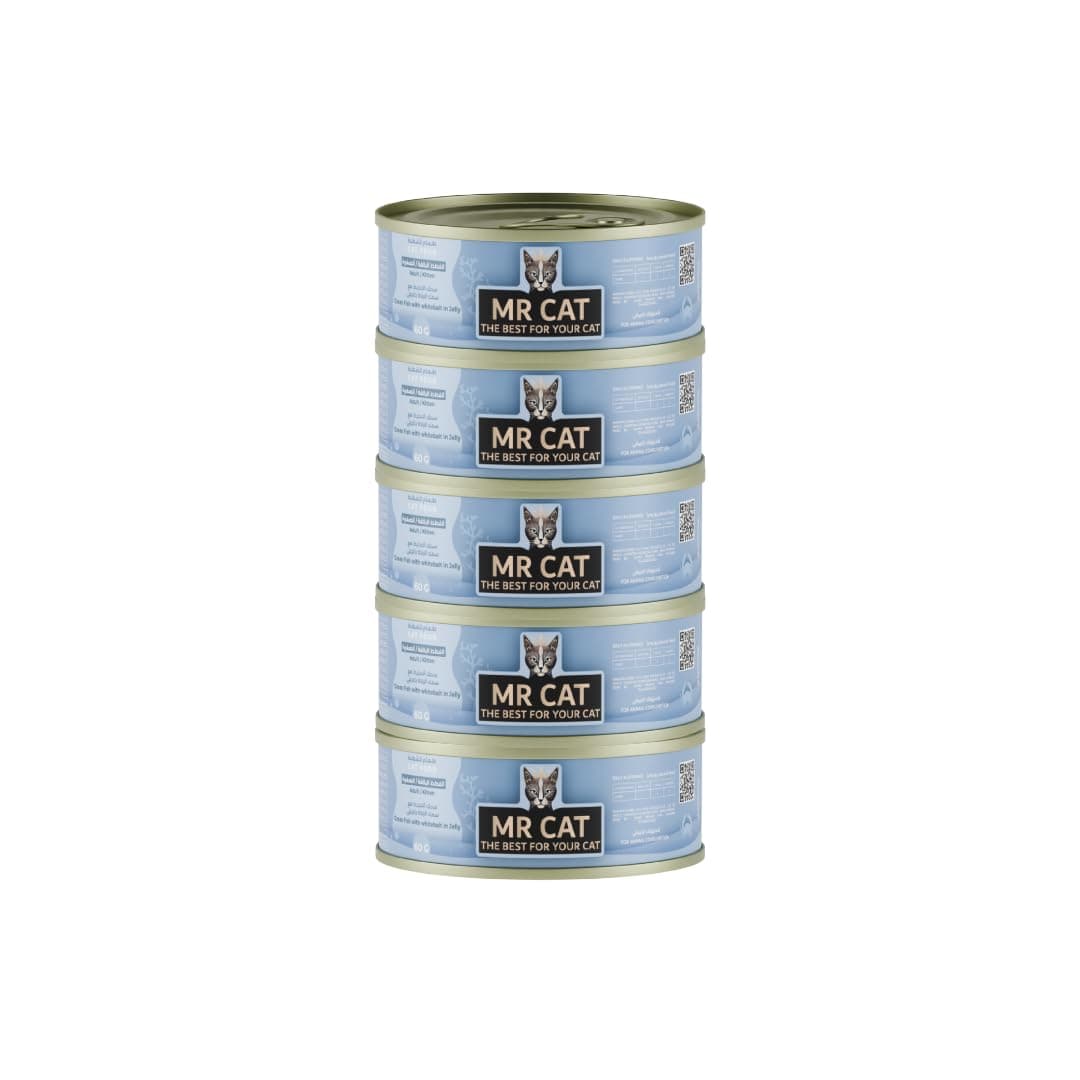 Mr Cat Ocean Fish With Salmon In Jelly(60Gx5)