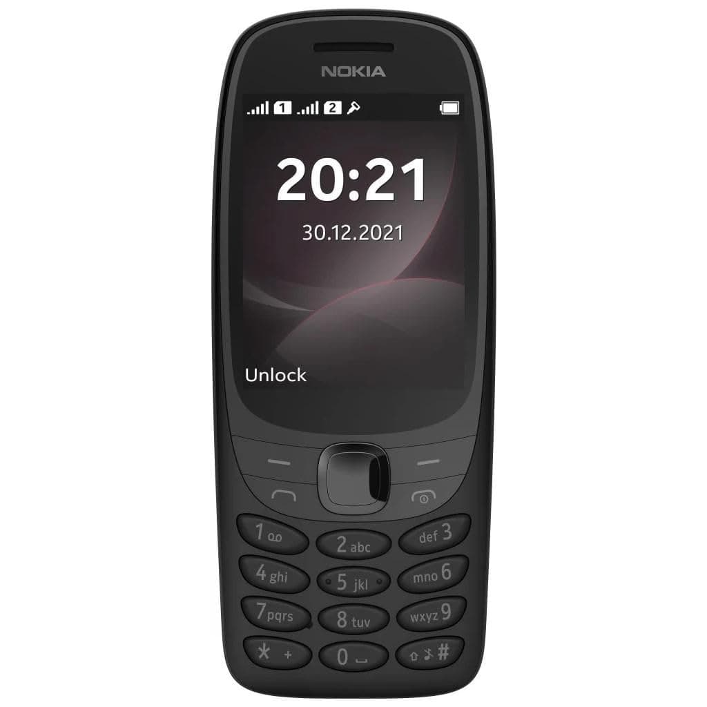Nokia 6310 7.11 Cm (2.8) Black Feature Phone, W128299253 (Feature Phone)