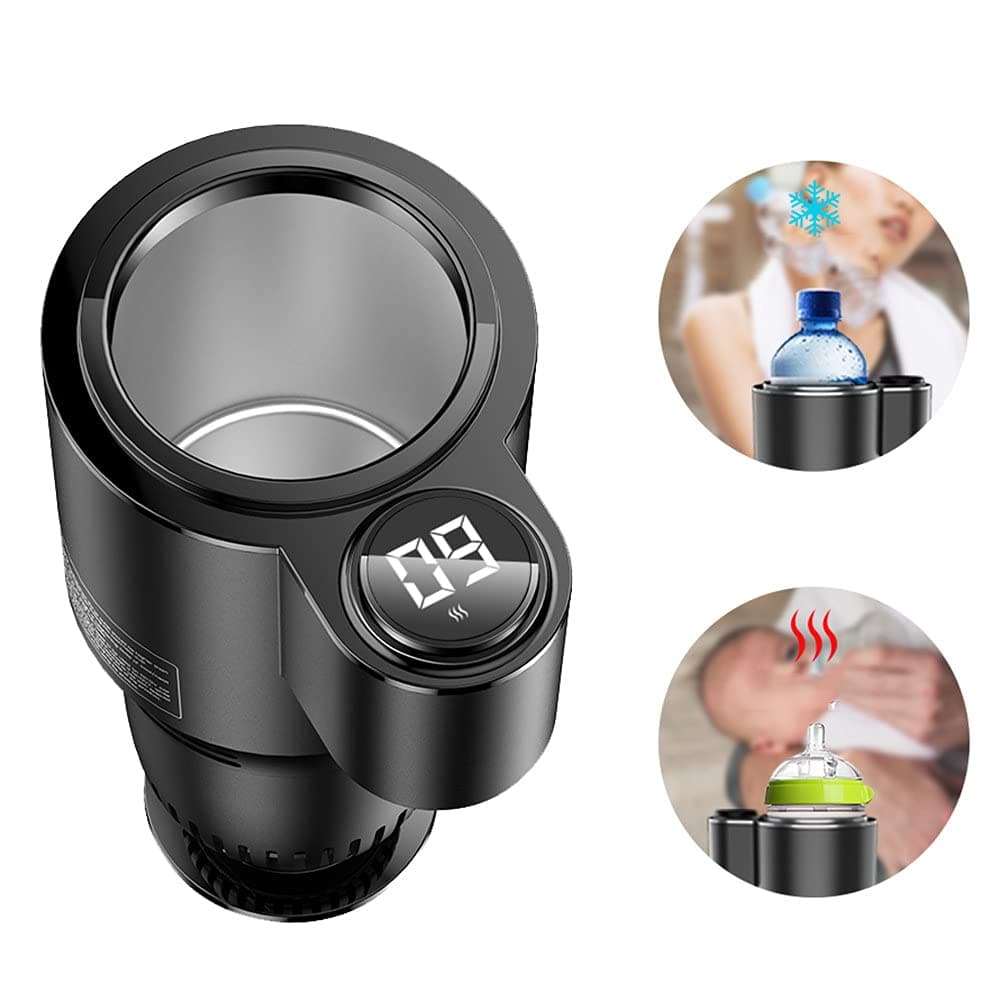 Car Heating Cooling Cup for Can Beverage Milk Warmer Auto Drink Cold and Hot Mug