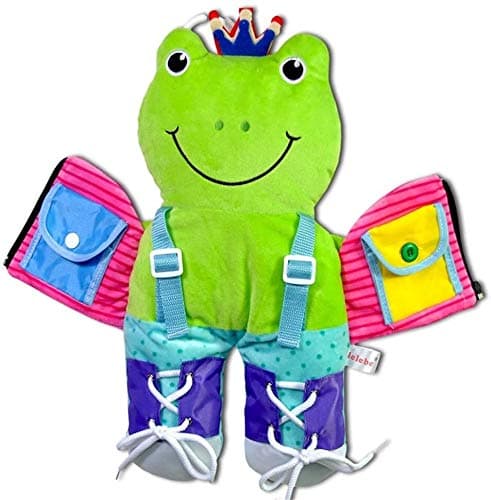 Cute cartoon animals cloth toys, infant mental development of early childhood education learning cloth clothes three-dimensional cloth book toy developmental baby toys