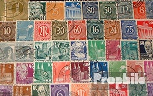 Prophila Collection Allied Cast in Germany 50 Different Stamps Zone West + East After the 2nd War (Stamps for Collectors)