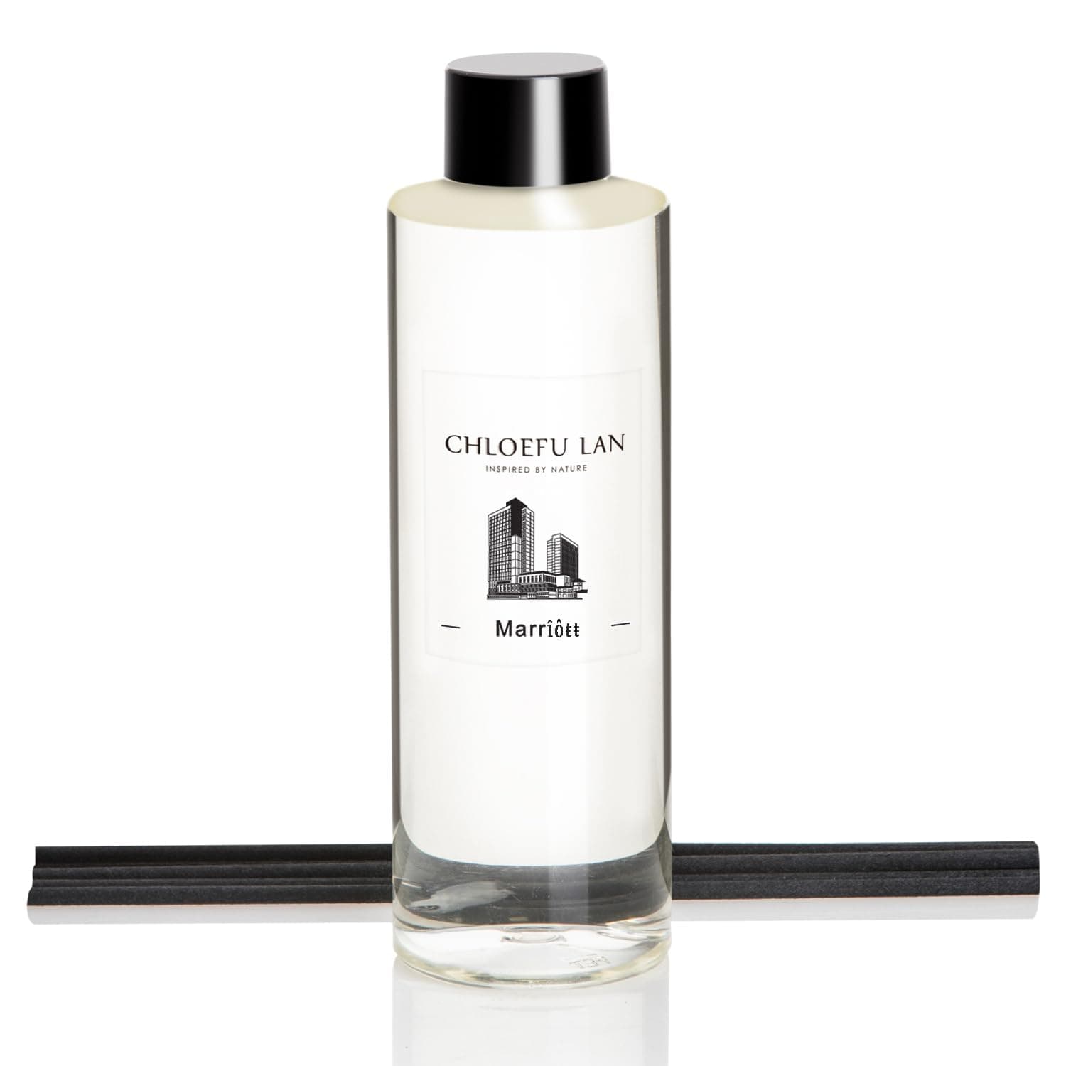 Chloefu LAN Hotel Scented Oil Diffuser Refill 200ml/6.76 fl oz Natural Essential Scented Oil - Best for Aromatherapy, SPA and Home, 0% Alcohol, Unique Blend to Promote Sleep & Relieve Stress