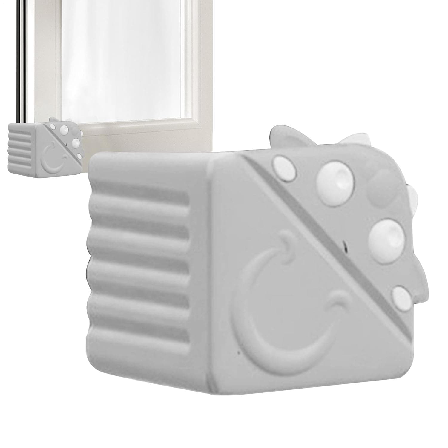 Window Corner Protectors Child Proof Edge Corner Safety Bumpers | Anti-Collision Prevent Child Head Collision, Keep Kids Safe for Balcony, Bedroom, Living Room, Study Room, Kindergarten,