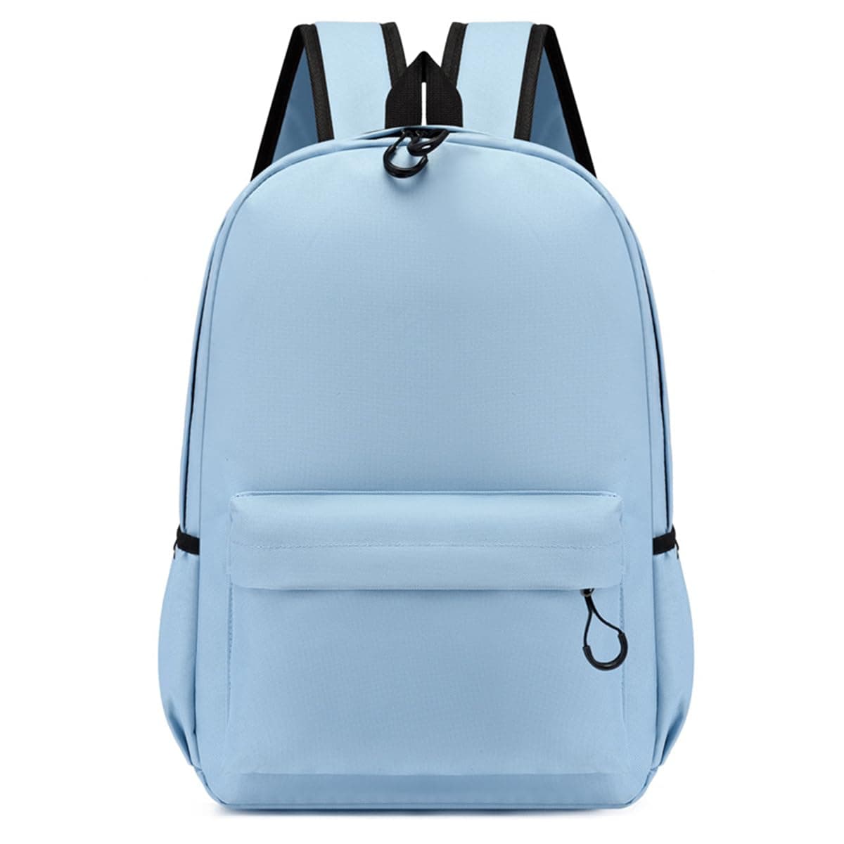 13 L Children's Backpack, Solid Colour Primary School Bag, Boys' Primary School Bag, Stitch Waterproof Nylon School Bag for 1-9 Years, Sky blue, 35x25x10cm