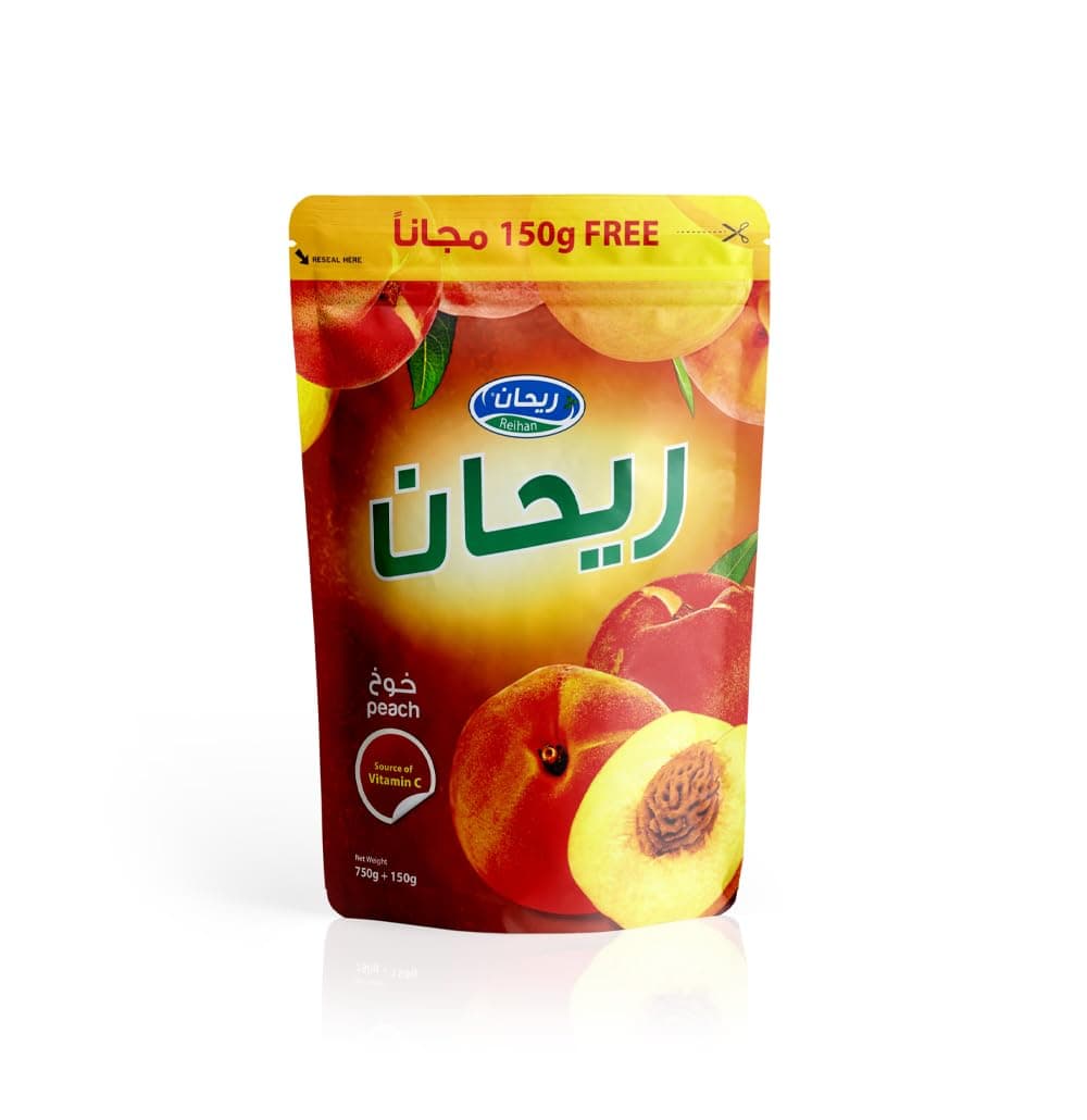 Reihan Peach Drink powder 900 g Pouch