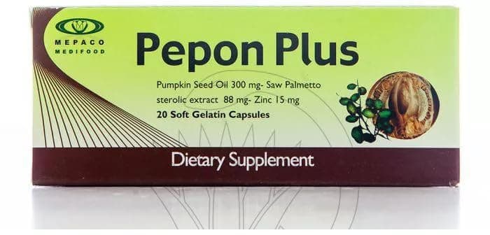 Pepon Plus Supplement 20 Capsules