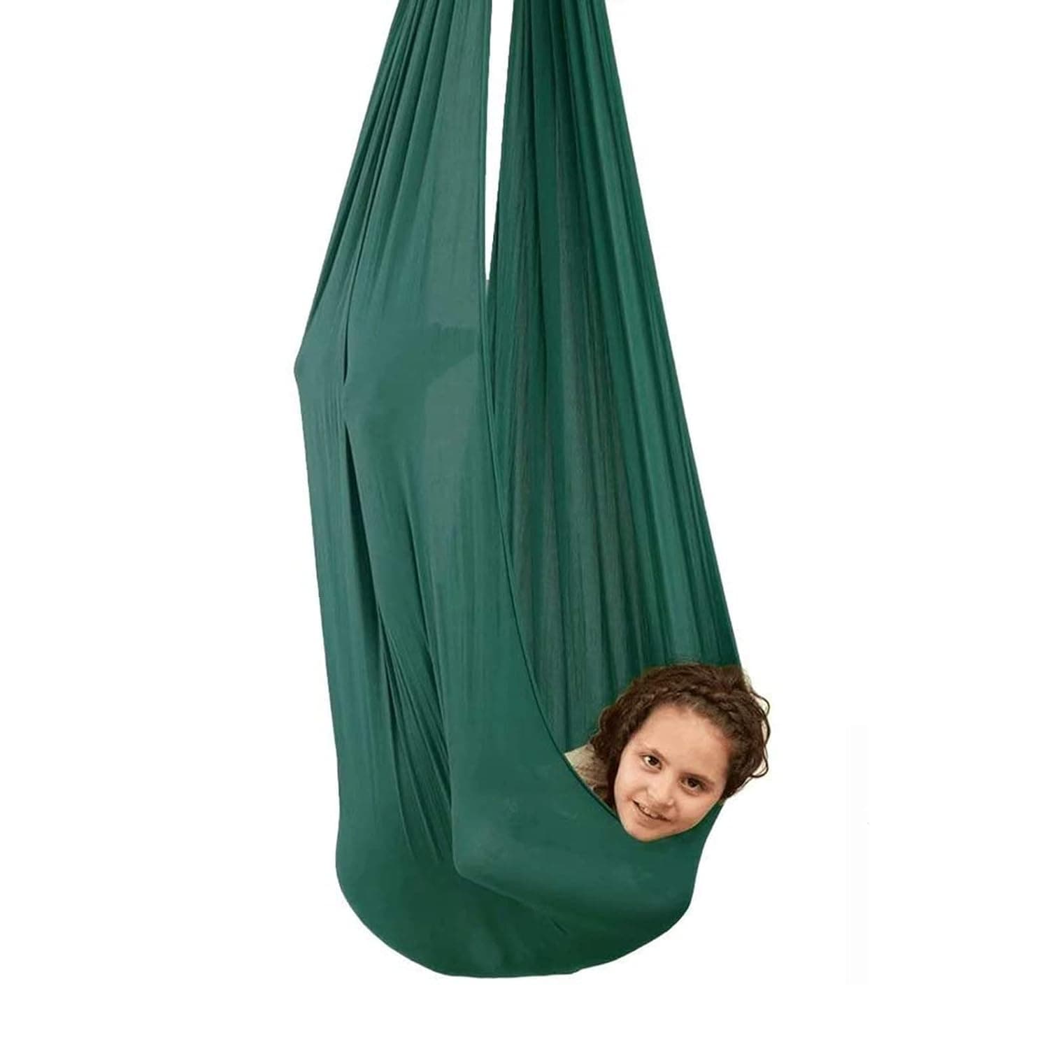 Sensory Swing for adults Therapy Swing for kids Indoor Soothing Calming Snuggle Hammock durable soft fabric swing suited for children with SPD Autism and Asperger