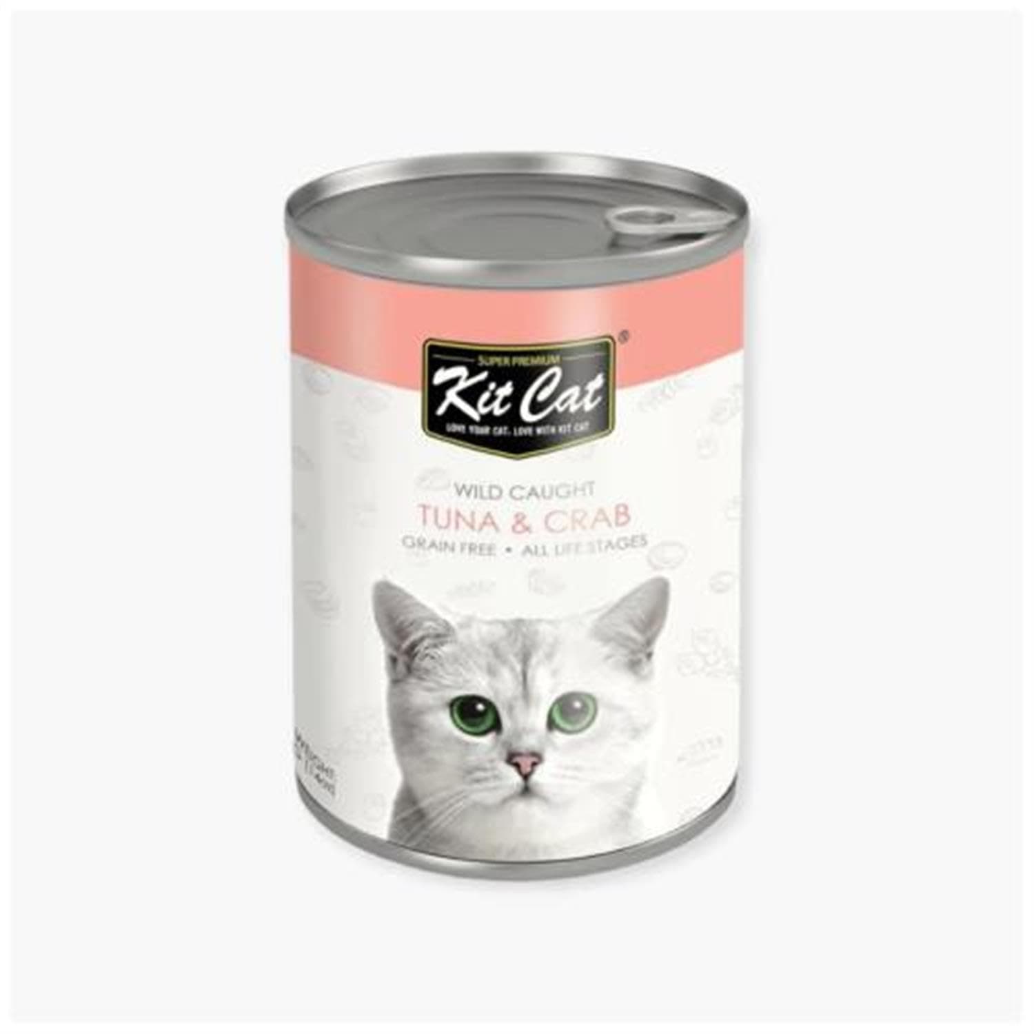 Kit Cat Wet Food Tuna & Crab 400g