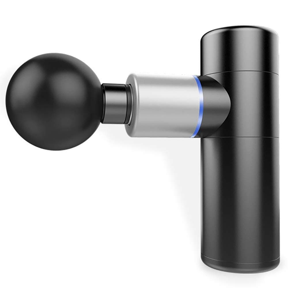 hose nozzle muscle massage, deep muscle relaxation fascia hose nozzle, hose nozzle portable mini high-frequency massage to promote blood circulation (Color : Black)
