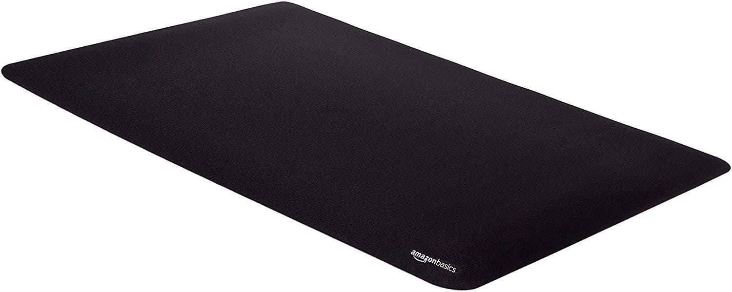 Amazon Basics Large Extended Gaming Computer Rectangular Mouse Pad, Black