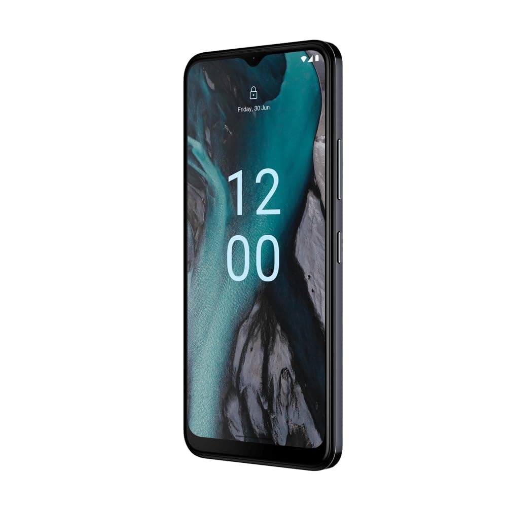 Nokia C22 Dual-SIM 64GB ROM + 2GB RAM (GSM Only | No CDMA) Factory Unlocked 4G/LTE Smart Phone (Midnight Black) - International Version