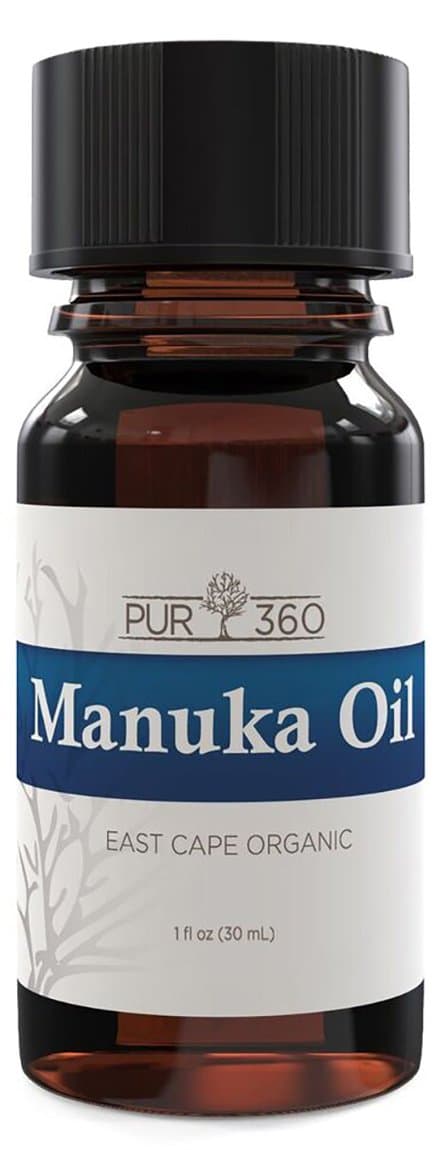 Pur360 Manuka Oil, 33X More Powerful Than Tea Tree Oil - Best Treatment For Toenail Fungus, Acne, Irritated Skin, Foot Fungus And More - Fights Bacteria And Fungus Naturally