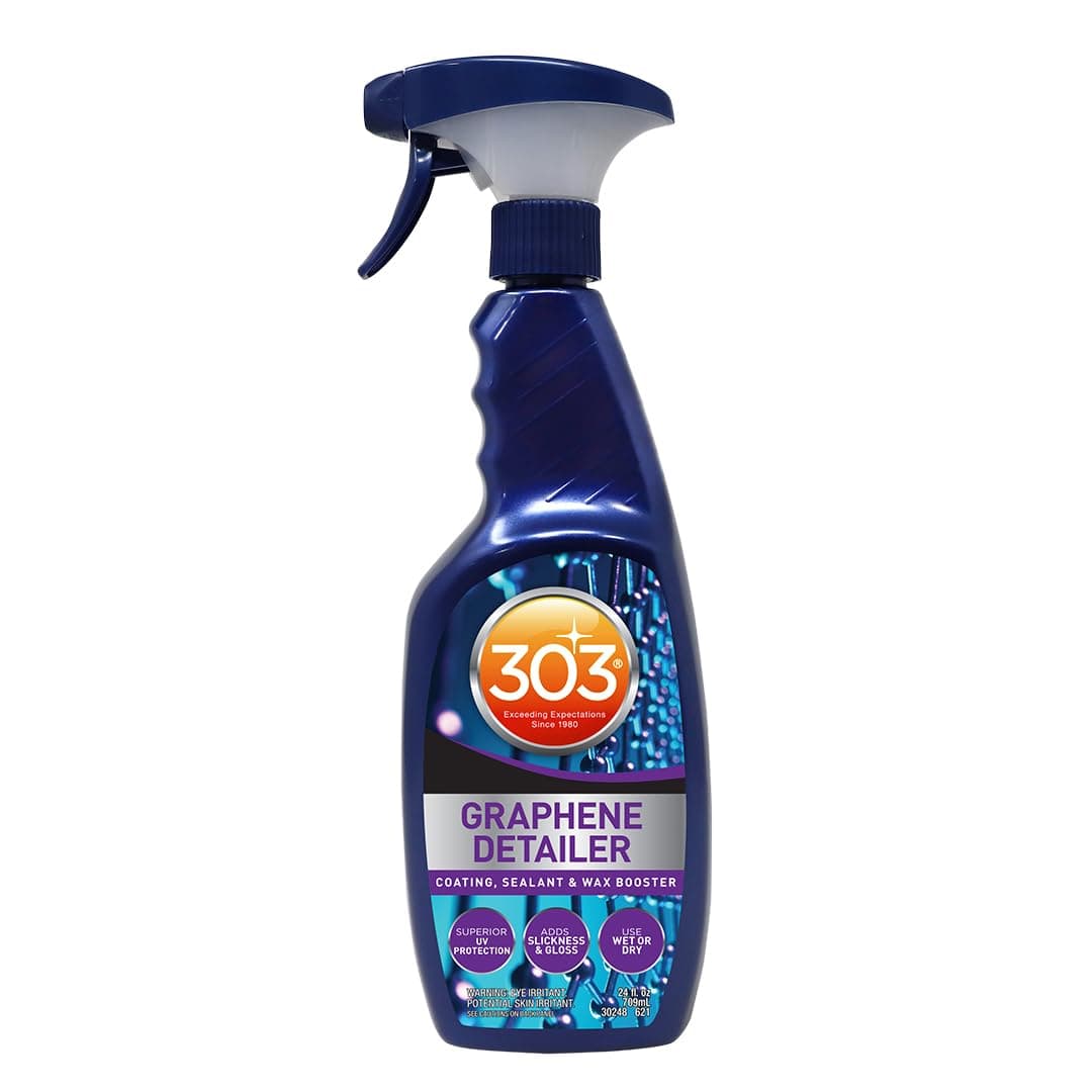 303 Products 30248 Graphene Nano Spray Coating - Enhanced Gloss Finish & Depth, Water Repellent, UV Resistant, Scratch Prevention, Beyond Ceramic Coating for Cars, 24oz