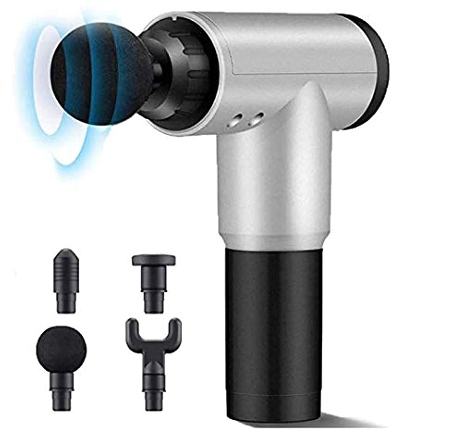 Skeido Hyper Volt Percussion Deep Tissue Muscle Exercise Booster Massage Gun for Relief Pain After Training Body Relaxation