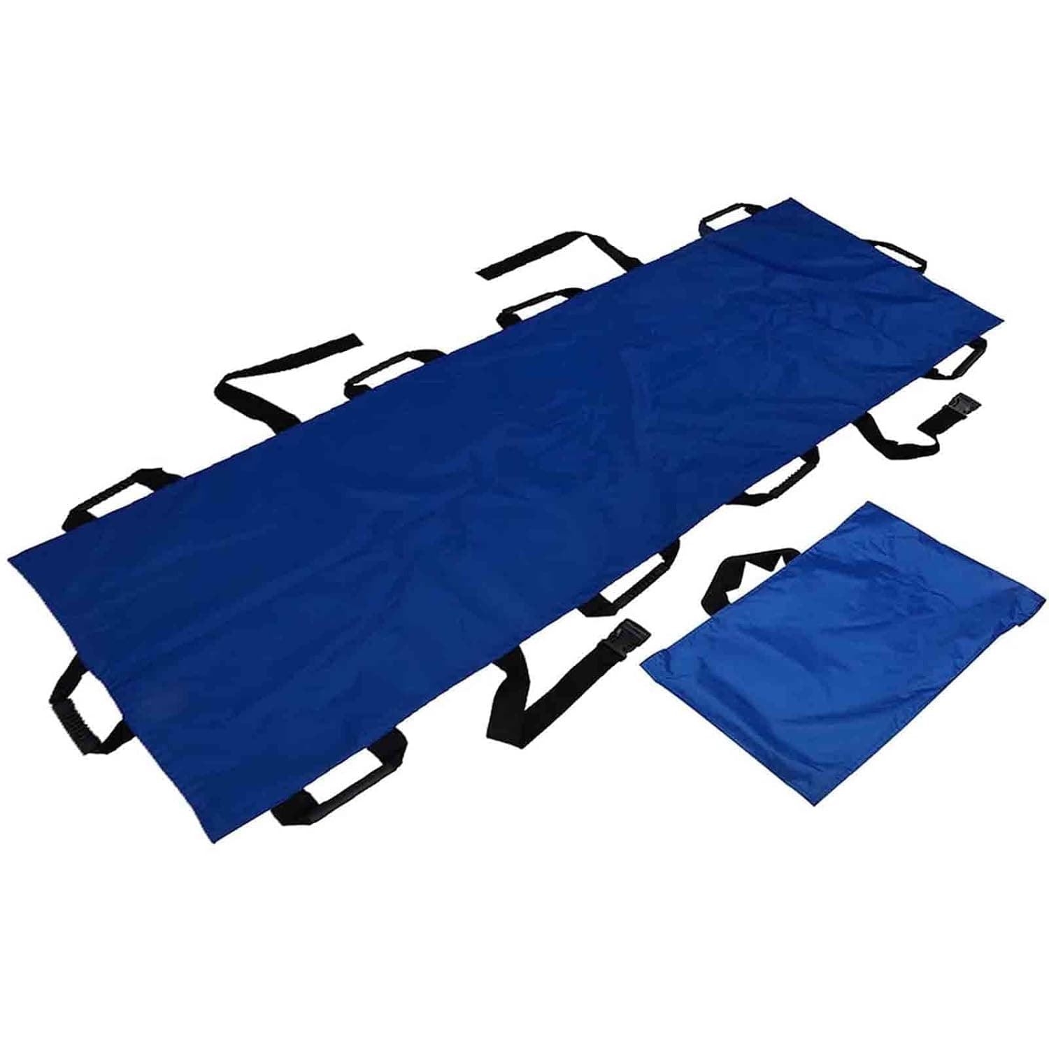 Collapsible Soft Stretcher, Portable 10 Soft Handles Oxford Cloth Household Stretcher, Patient Mover Rescue Stretcher,for Hospital Clinic Home