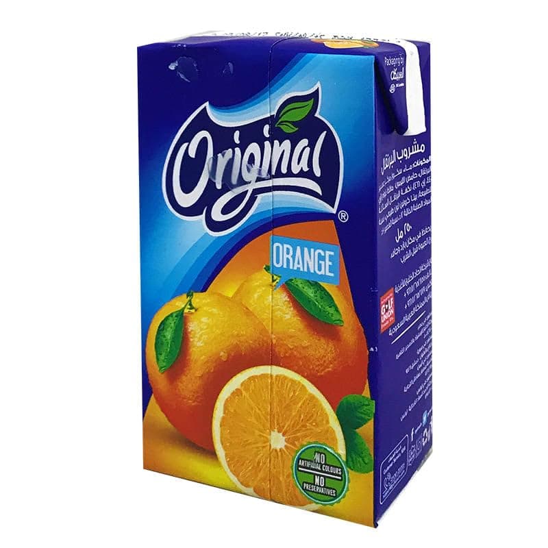 Original Orange Flavored Drink 250 ml