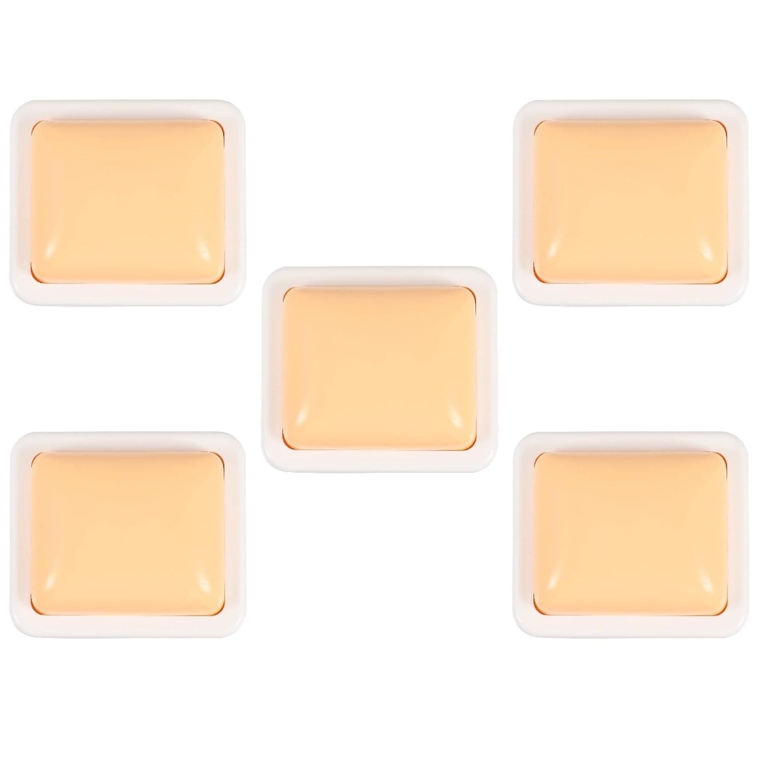 ULTECHNOVO 5pcs Equipment Injection Educational Silicone Intramuscular Practice Nurse Module Medical Trainer Diabetics Pad Supplies Venipuncture Model Human for Doctor Training Muscle Tool