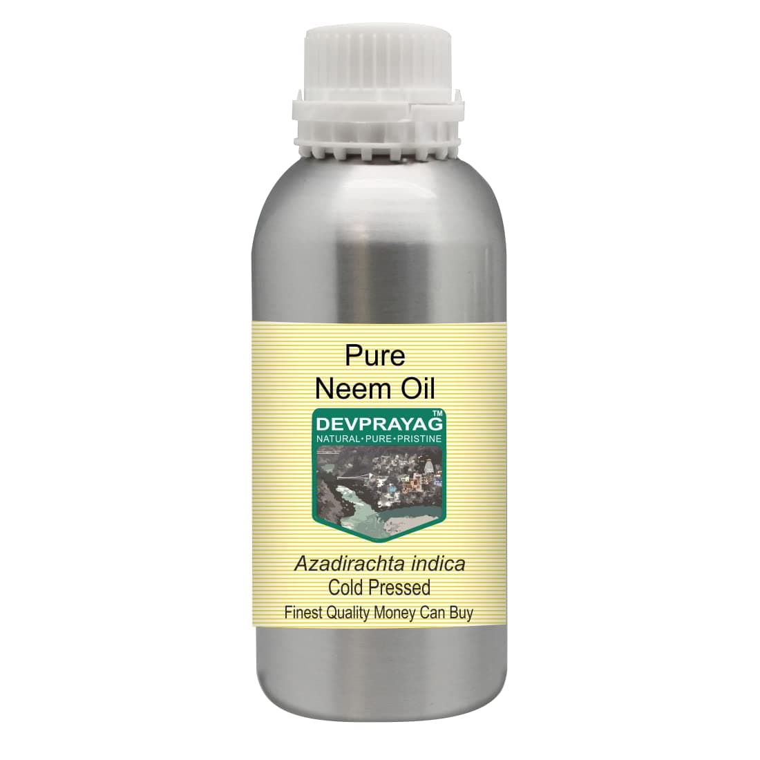 Pure Neem Oil (Azadirachta indica) Natural Therapeutic Grade Cold Pressed 300ml (10 oz)