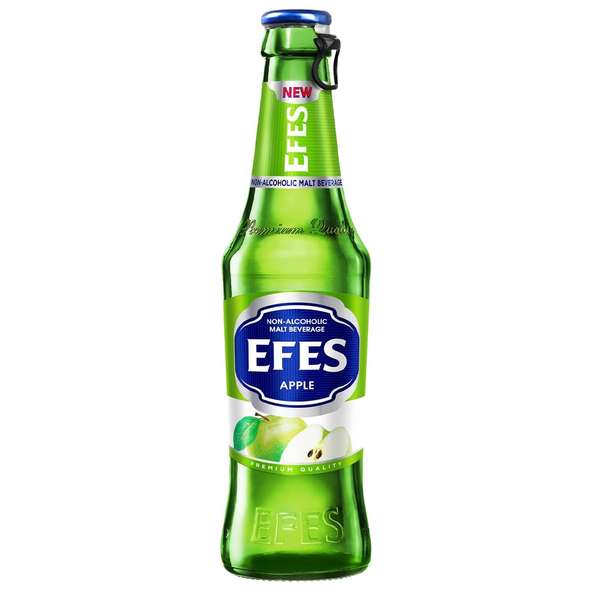 Efes Non Alchoholic Malt Beverage Bottle, Apple Flavor, 330 ml
