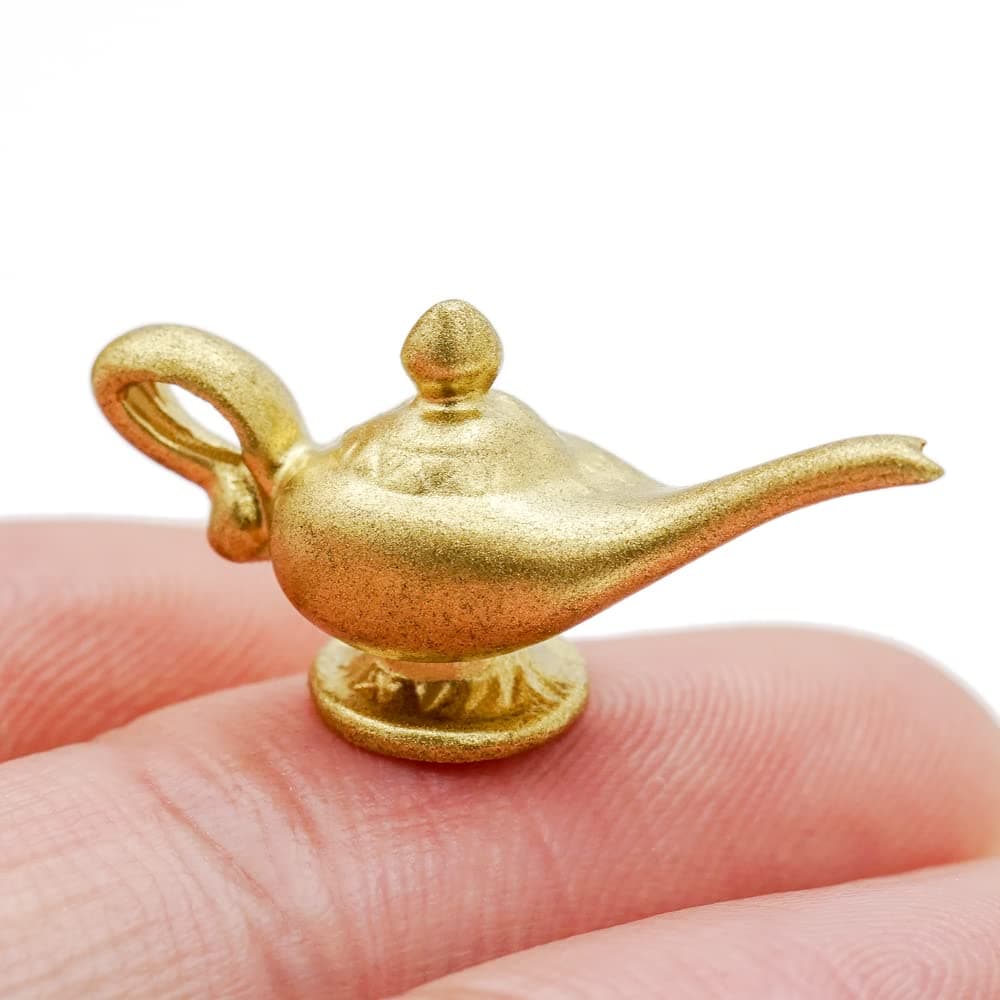 Odoria 1/12 Miniature Aladdin Genie Lamp Dollhouse Decoration Accessories