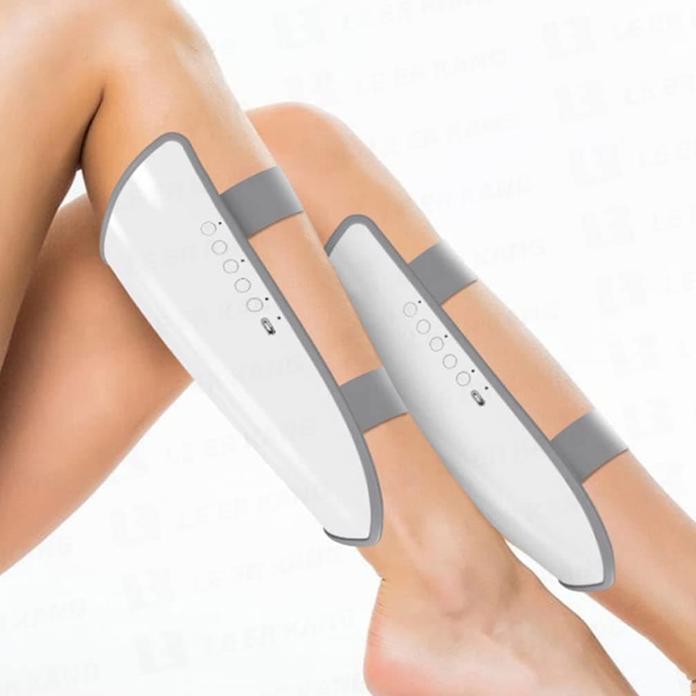 Calf Massager with Heat, Rechargeable Cordless Leg Massage Machine for Calf Shaping Massager Fat Remover, 4 Gears Vibration Heating Relieve Pain Fatigue Burn Fat Instrument for Leg Muscle Relaxation
