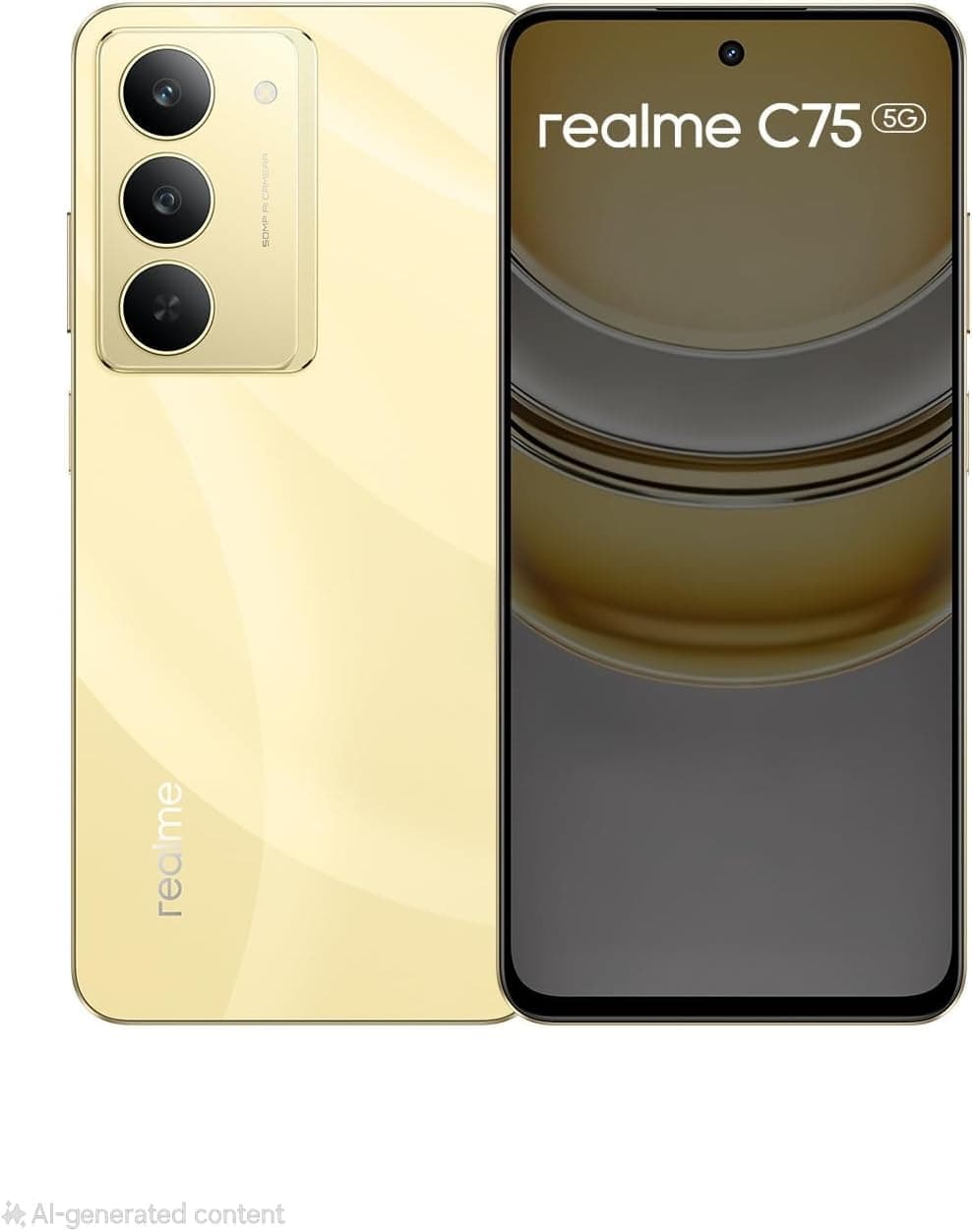 realme C75 5G 256GB 8GB Lightning Gold Global+NFC RMX3963