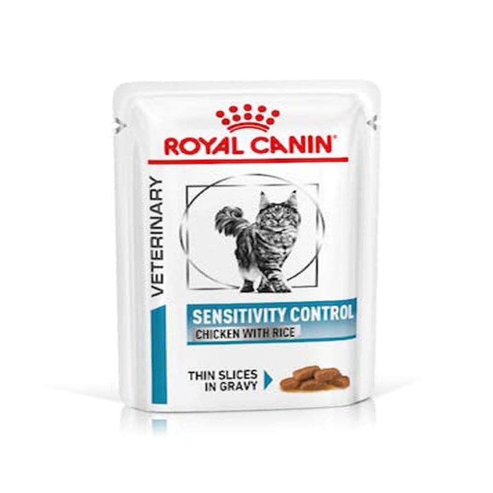 Royal Canin Veterinary Cat Wet Food, Sensitivity Control, Chicken 12x85g