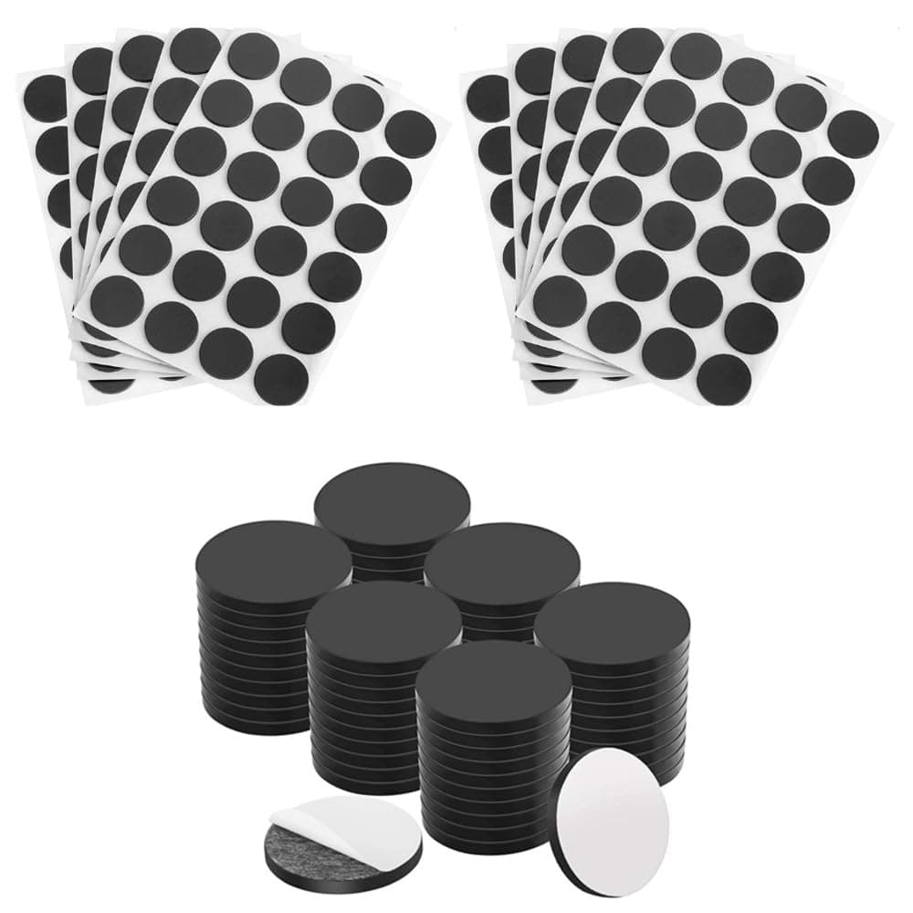 140 Pcs Adhesive Magnetic Discs With Backing for Crafts, Peel & Stick Circles, Great for Home, Office, School & More