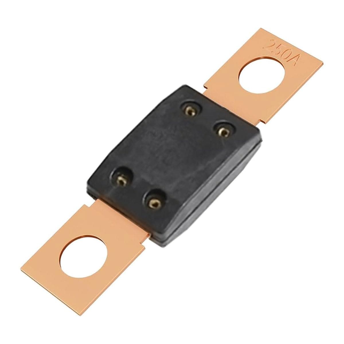 250 Amp 32V MEGA/AMG Bolt Down Fuse, High Current Bolt Mount Automotive Fuses, Bolt-on Fuse for Cars, Trucks, Boats, Construction Vehicles, Caravans, Buses (250A)