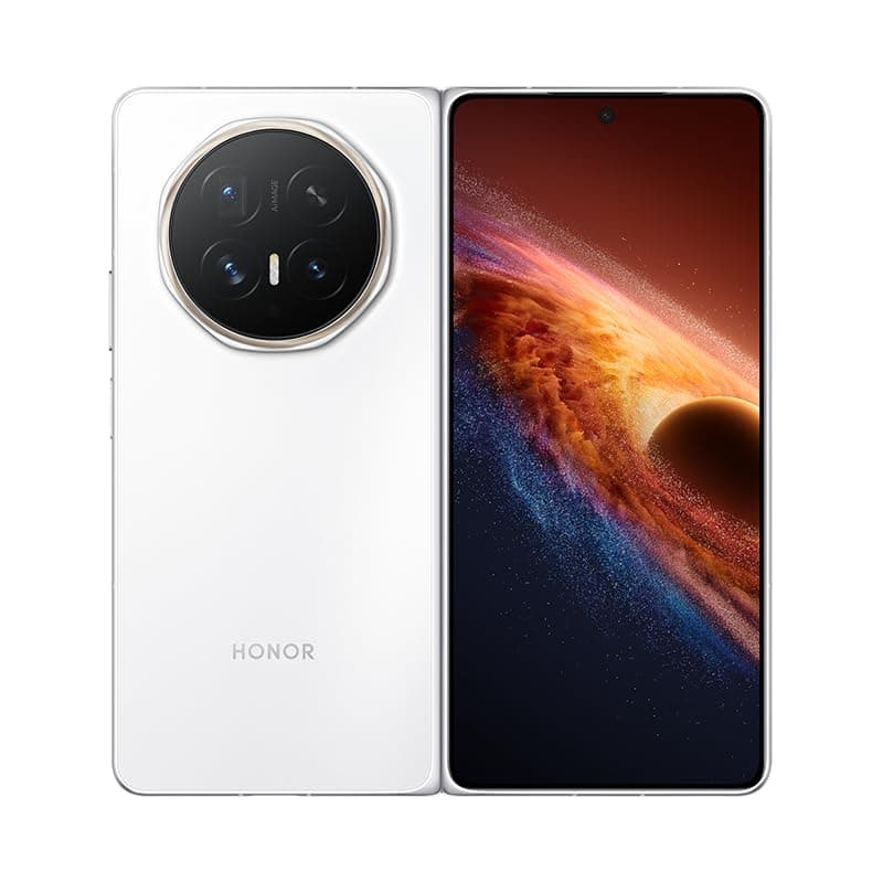 HONOR Magic V6 5G Foldable Smartphone 16GB RAM 512GB Storage | Snapdragon 8 Elite Gen 5 | 64MP Telephoto Camera | 80W HONOR SuperCharge | White