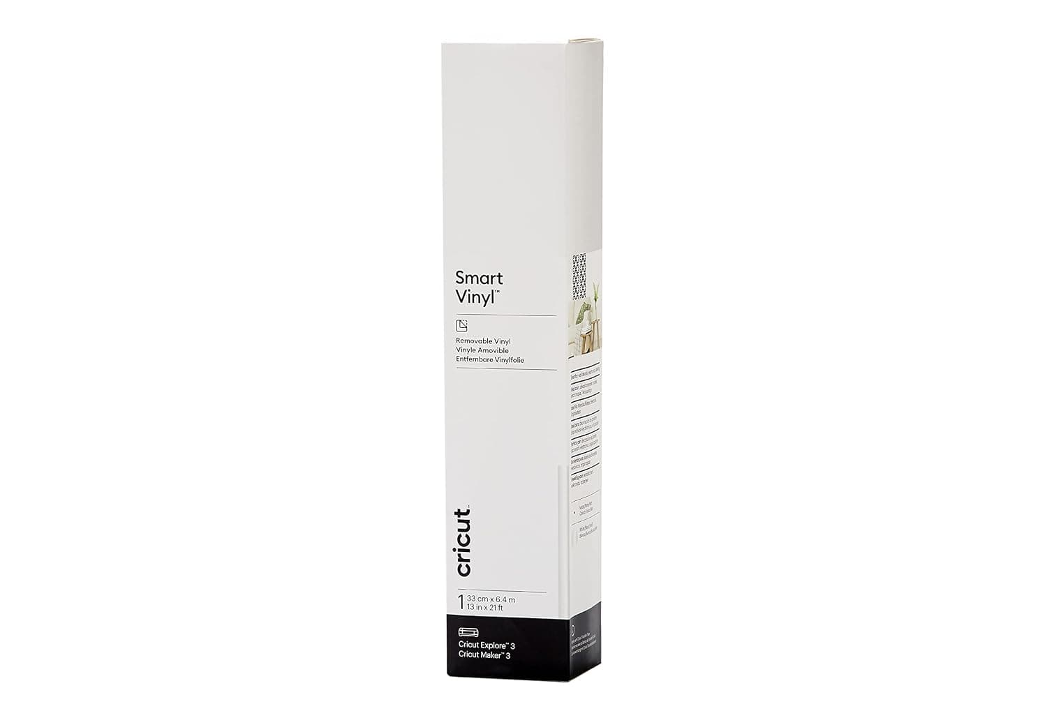 Cricut Smart Vinyl Removable 33x640cm 1 sheet (White)