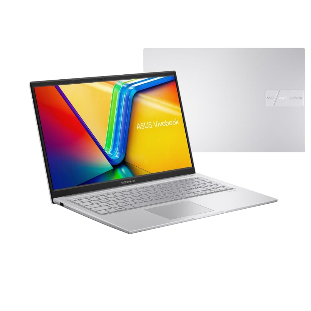 ASUS VIVOBOOK LAPTOP X1504ZA / INTEL CORE I7-1255U/ 16GB RAM / 512 SSD STORAGE / 15.6" FHD/WIN 11/ AR-EN KEYBOARD/ 2Y INT'L WARRANTY - Cool Silver