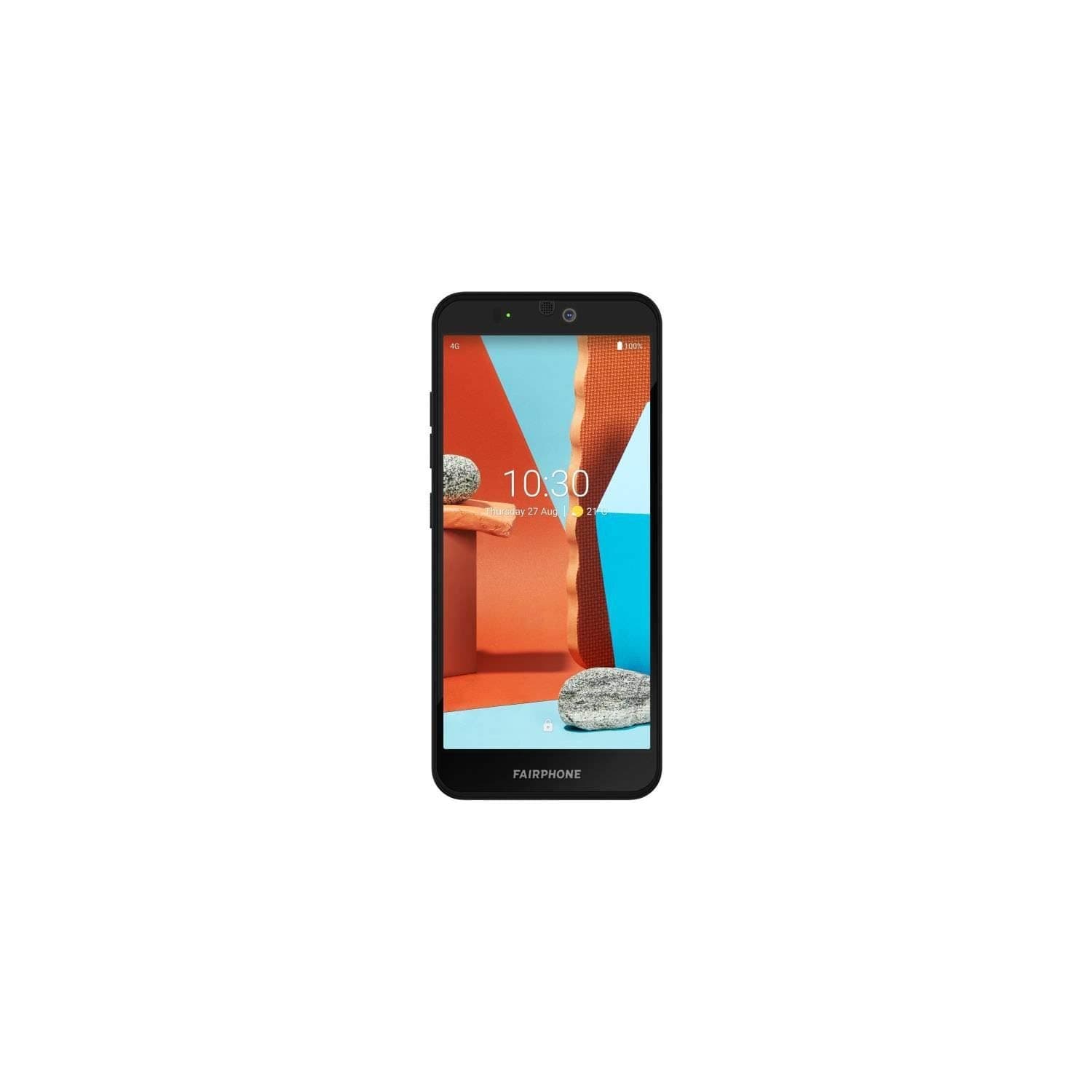Fairphone 3+ Dual-SIM 64GB ROM + 4GB RAM (GSM Only | No CDMA) Factory Unlocked 4G/LTE Smartphone (Black) - International Version