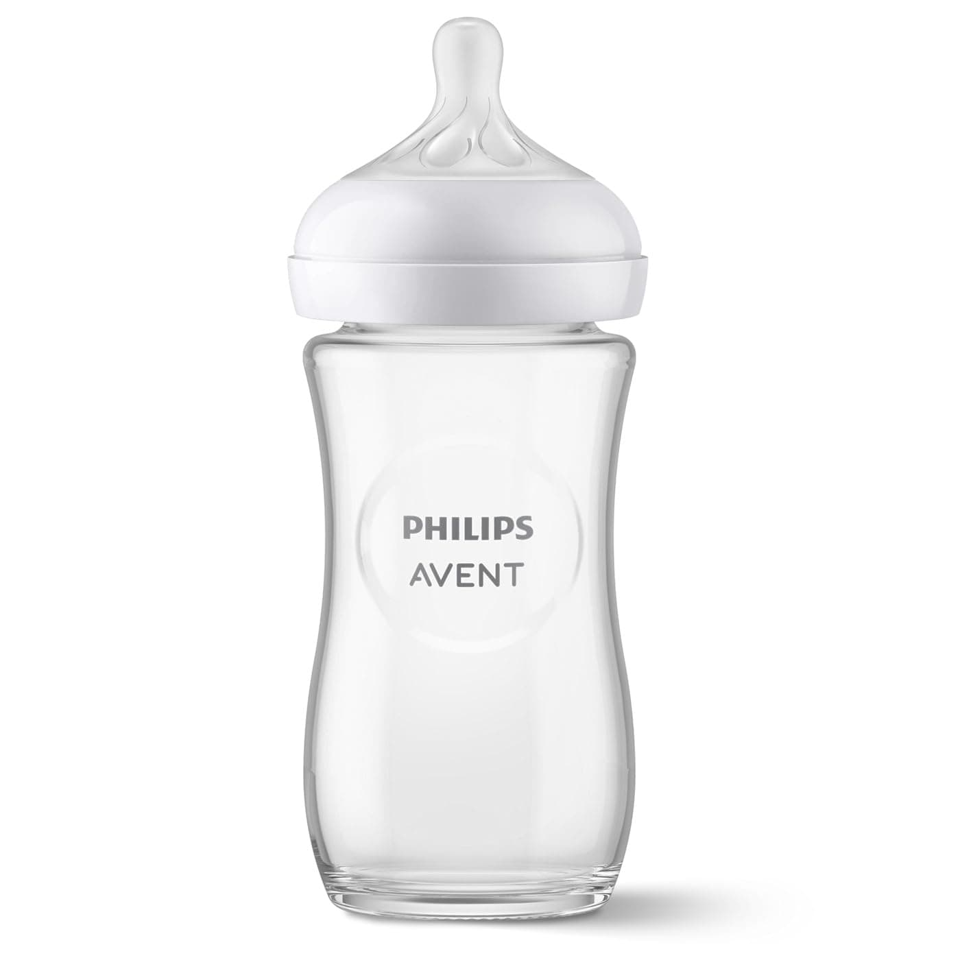 Philips Avent Natural Response 240ml,Baby Feeding Bottle, Glass