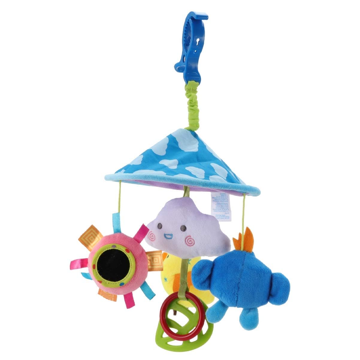 Baby Hanging Rattles Toys: Newborn Crib Toys Car Seat Stroller Toys ram Hanging Rattles Infant Colorful Animal Bells Soft Baby Sensory Rattles Toy for Babies