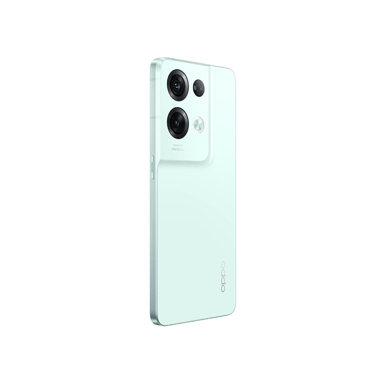 Oppo Reno 8 Pro Dual-Sim 256GB ROM + 12GB RAM (GSM only | No CDMA) Factory Unlocked 5G SmartPhone (Glazed Green) - International Version