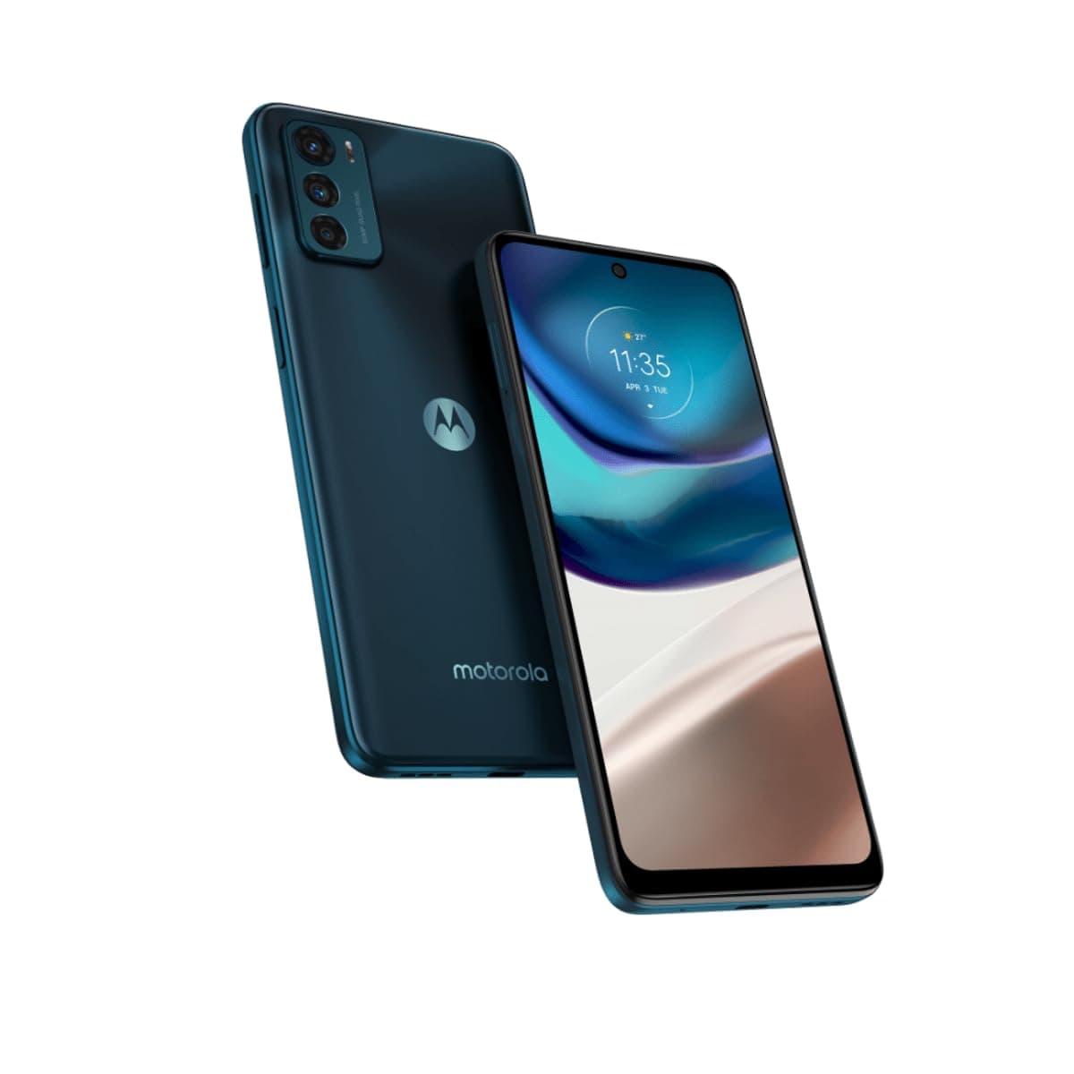 Motorola Moto G42 Dual-SIM 64GB ROM + 4GB RAM (GSM Only | No CDMA) Factory Unlocked 4G/LTE Smartphone (Atlantic Green) - International Version