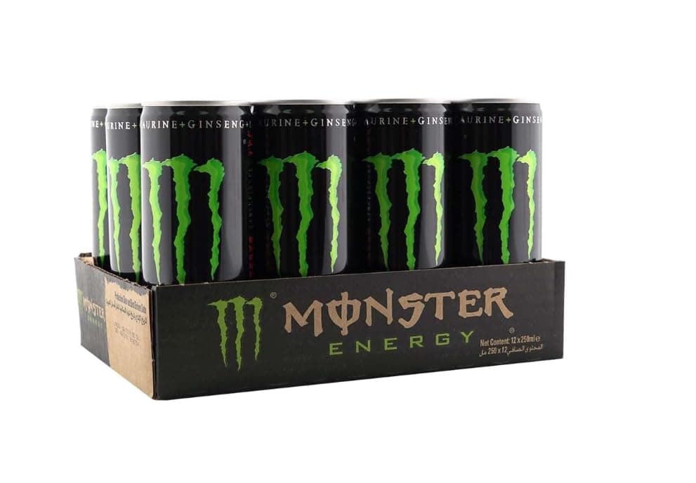 Monster Taurine + Ginseng Energy Drink, 12 x 500 ml