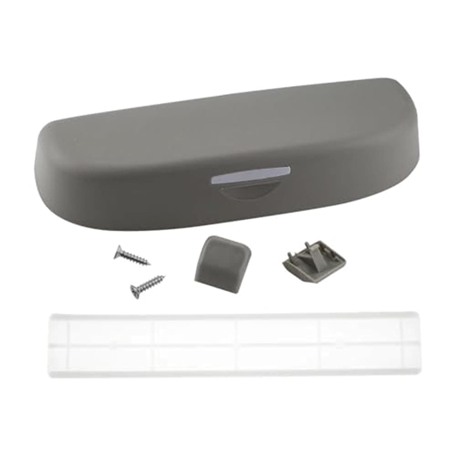 Car Sunglasses Holder Glasses Case, for, Kadjar Duster Koleos, for Mitsubishi, Asx RVR For Outlander Pajero Accessories Car Glasses Holder(Gray)