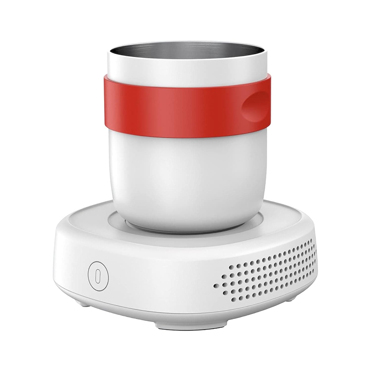 HiInn Cupcooler Cooling Cup Creative Cooling Insulation Smart Heating Cup Fast Cooling Cup Portable Refrigeration Cup (Color : White, Size : 13.1X14.9X13.1CM)