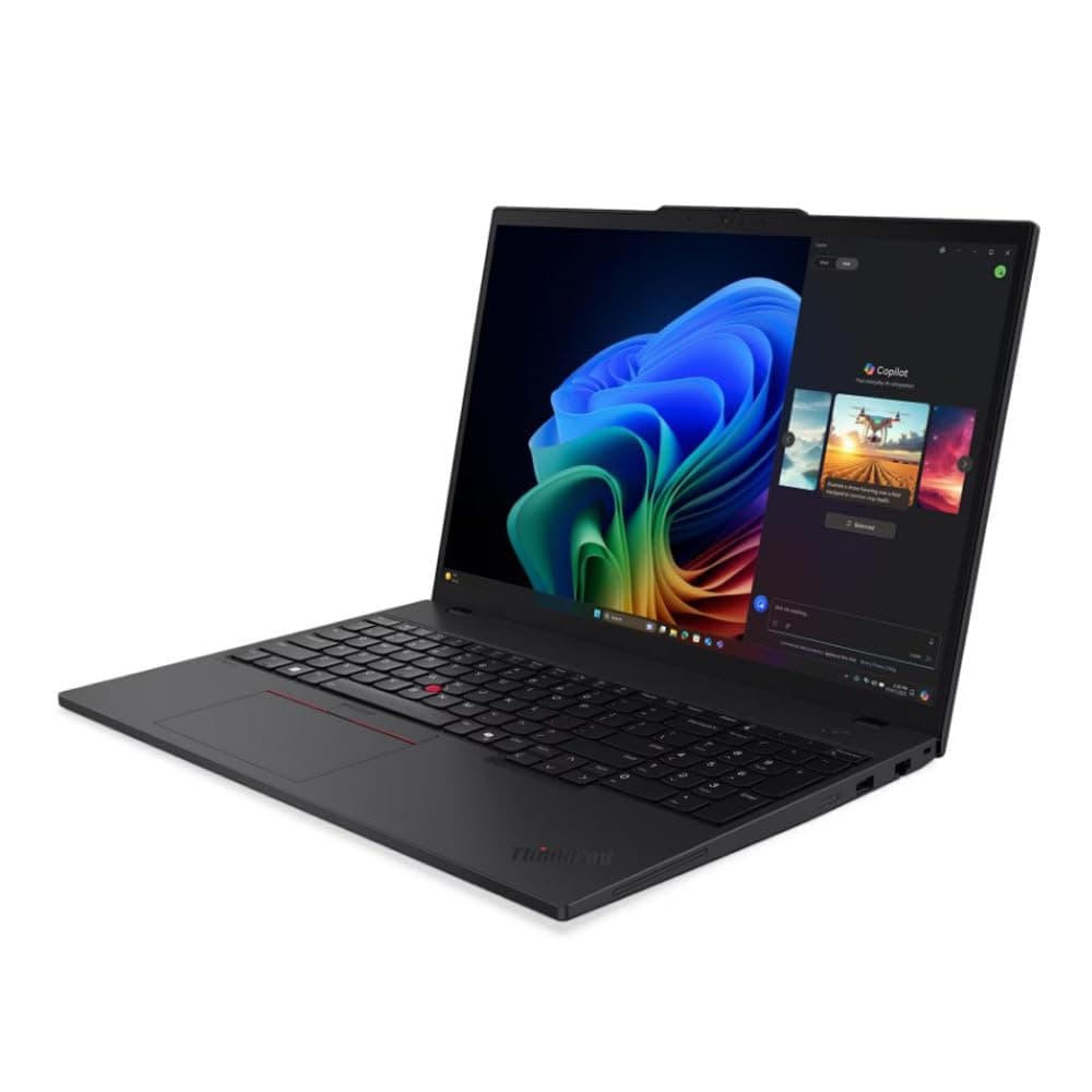 Lenovo ThinkPad T16 Gen 4 21QN0045US 16" Copilot+ PC Notebook - WUXGA - AMD Ryzen AI 5 PRO 340-16 GB - 256 GB SSD - English Keyboard - Black